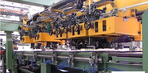 Sheet transfer machinery