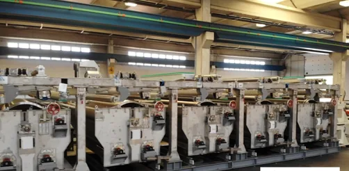 Production line arrangement